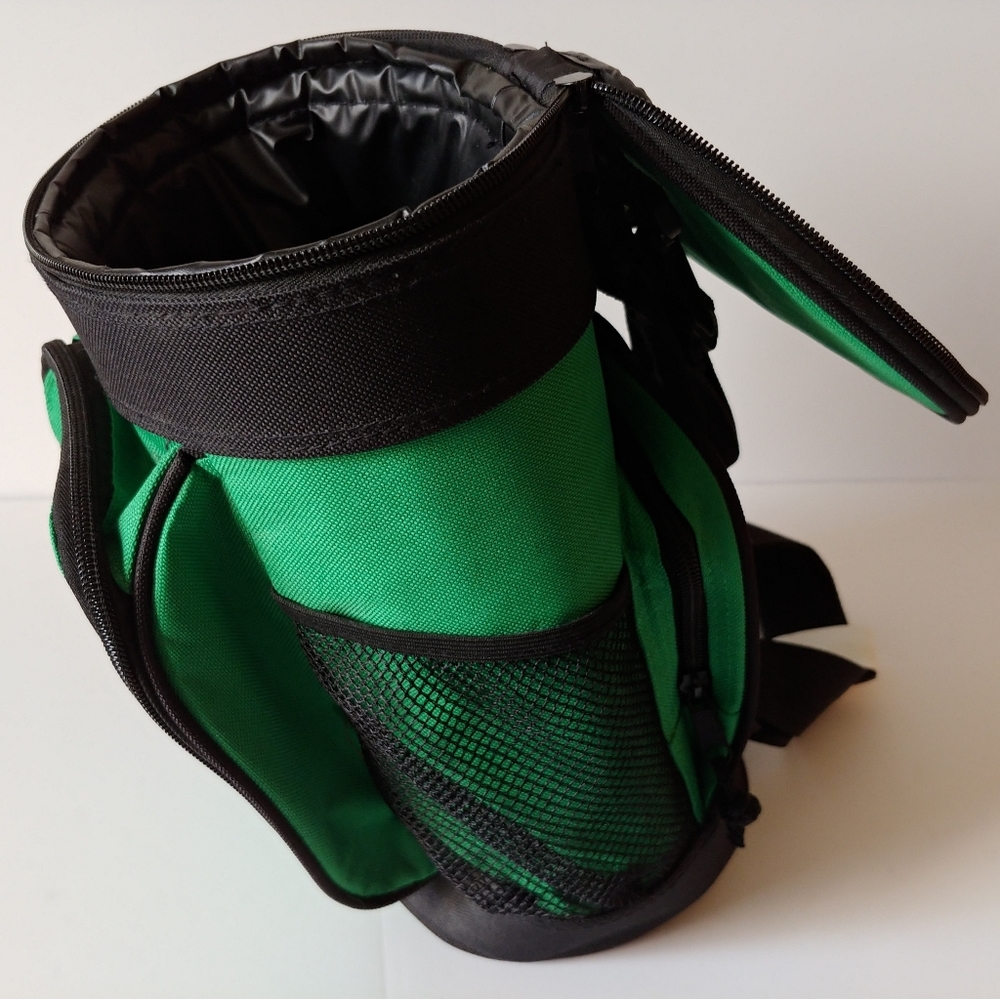 Green Canvas Backpack Structured Small Versatile - image 8